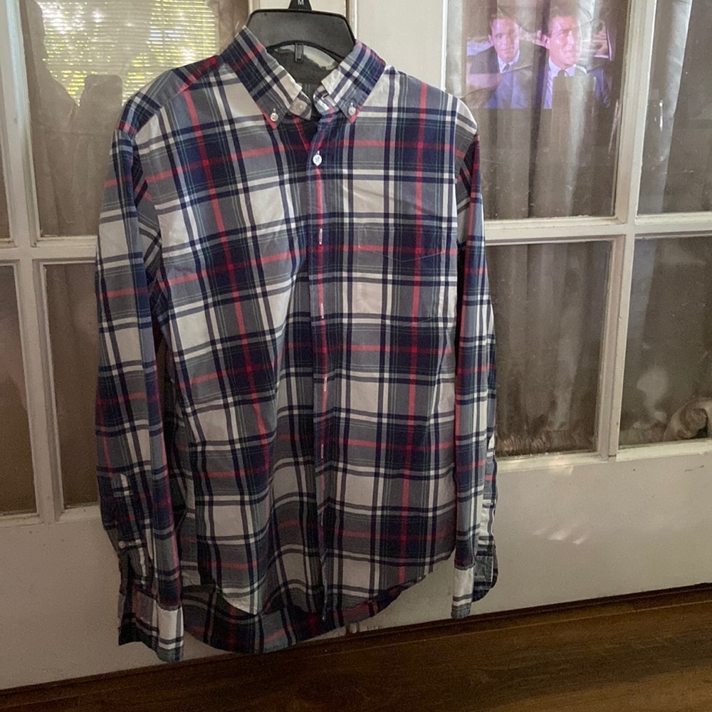 J crew mens button up